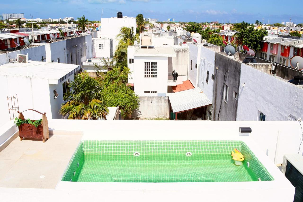 קנקון Habitacion, Jacuzzi Rooftop, Gran Wi-Fi מראה חיצוני תמונה